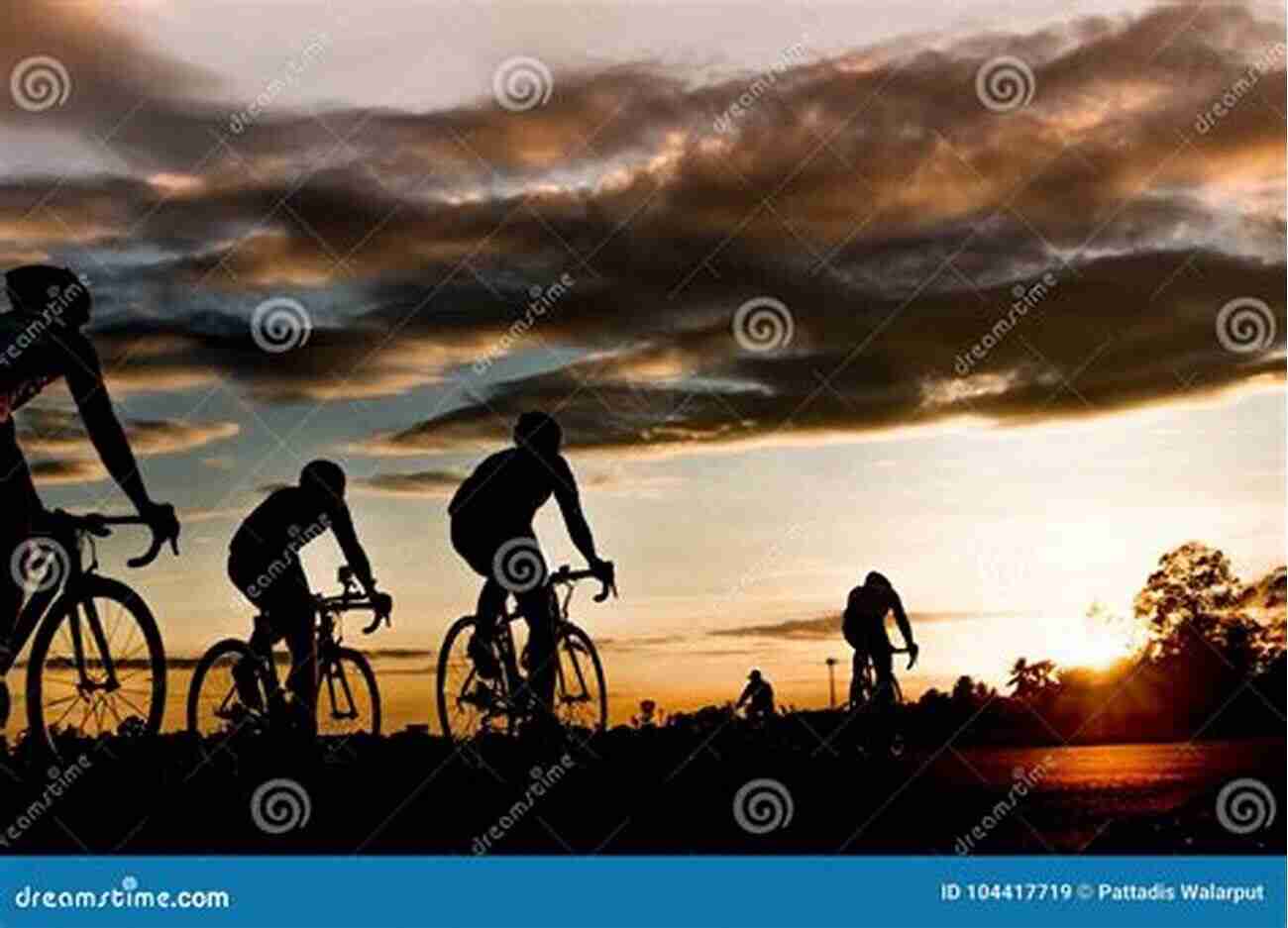 A Group Of People Riding Bicycles Against A Beautiful Sunset Over A Mountain Range Understanding The Magic Of The Bicycle: Basic Scientific Explanations To The Two Wheeler S Mysterious And Fascinating Behavior (IOP Concise Physics)