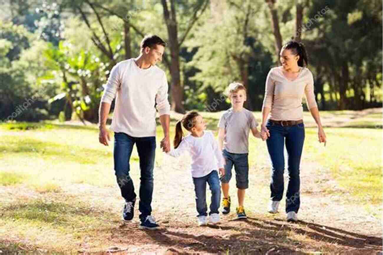 A Happy Blended Family Walking Hand In Hand Surrounded By Nature The Smart Stepfamily Marriage: Keys To Success In The Blended Family