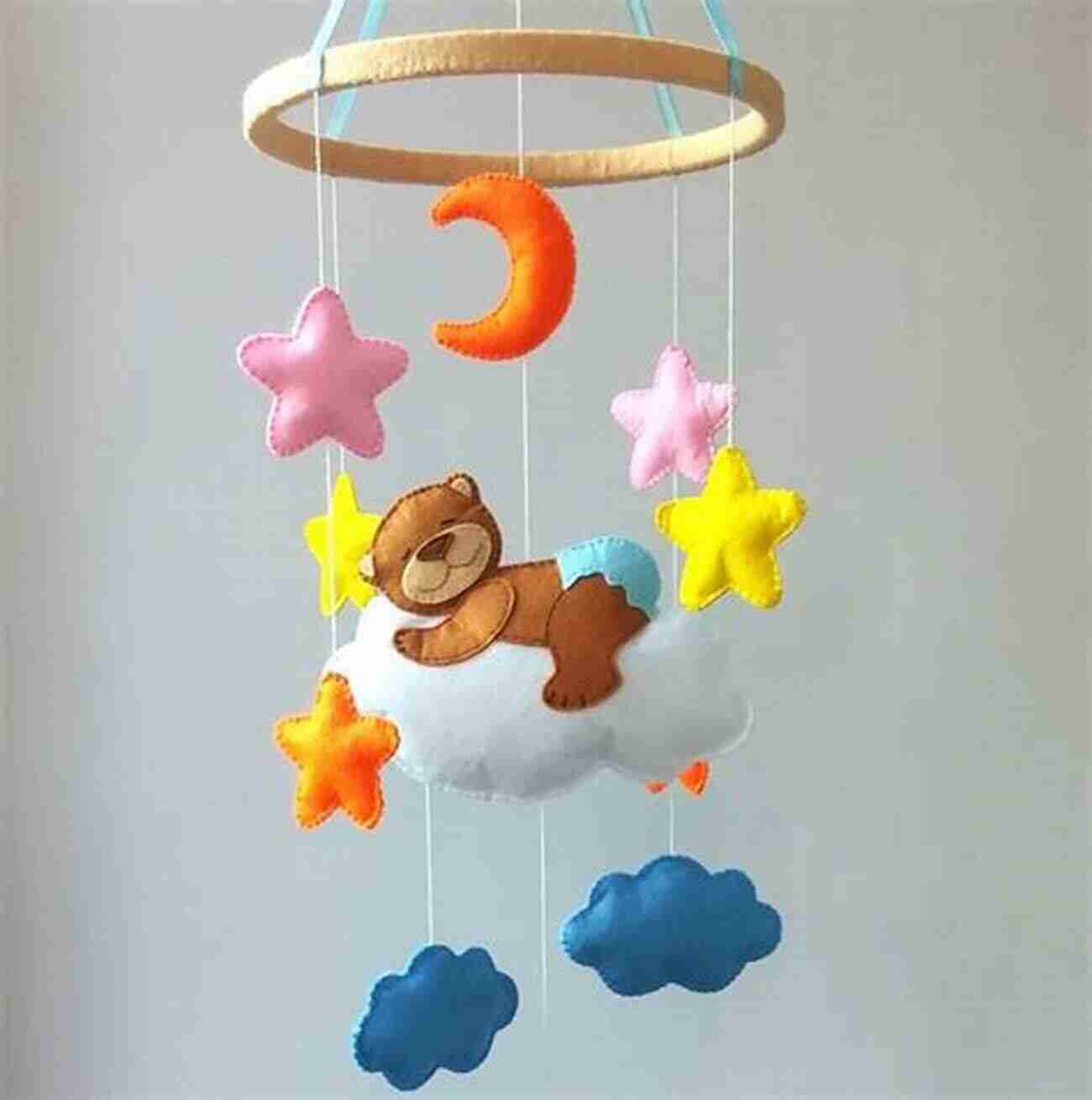 A Picture Of A Needle Felted Animal Mobile Hanging Above A Baby's Crib Needle Felting Projects And Guide: Needle Felting Tutorials For Beginners