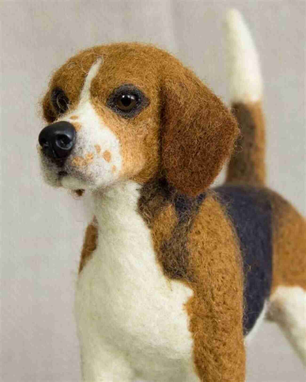 A Picture Of A Needle Felted Dog Sculpture Resembling The Person's Pet Needle Felting Projects And Guide: Needle Felting Tutorials For Beginners