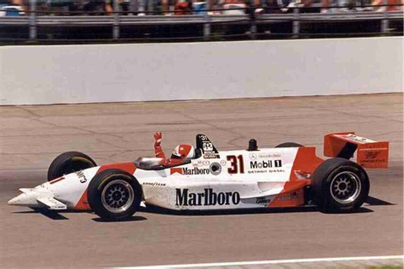 Al Unser Jr Celebrating His Victory At The Indianapolis 500 Al Unser Jr: A Checkered Past