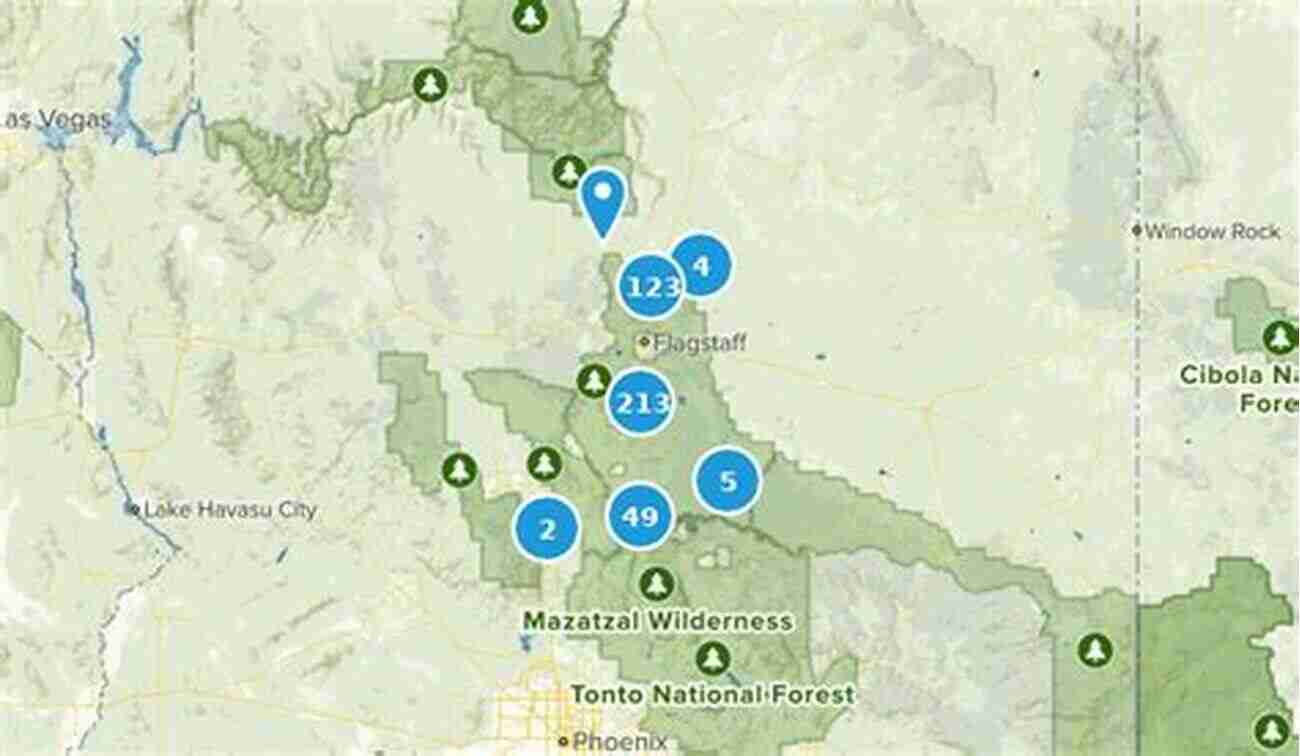 Coconino National Forest Arizona Parks Monuments Forests Wilderness Areas Scenic Roads Ghost Towns More: Real Time Search Engine Results With Interactive Maps