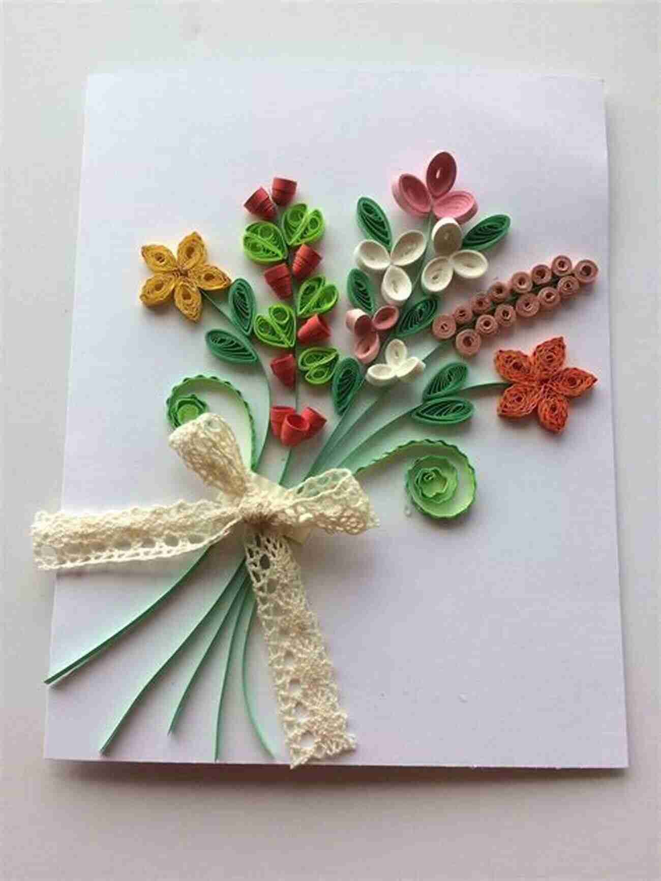 Colorful Quilled Paper Flower Bouquet The Amazing Quilling Projects: Beautiful And Creative Ideas To Start Quilling For Beginners: Quilling Ideas For Beginners