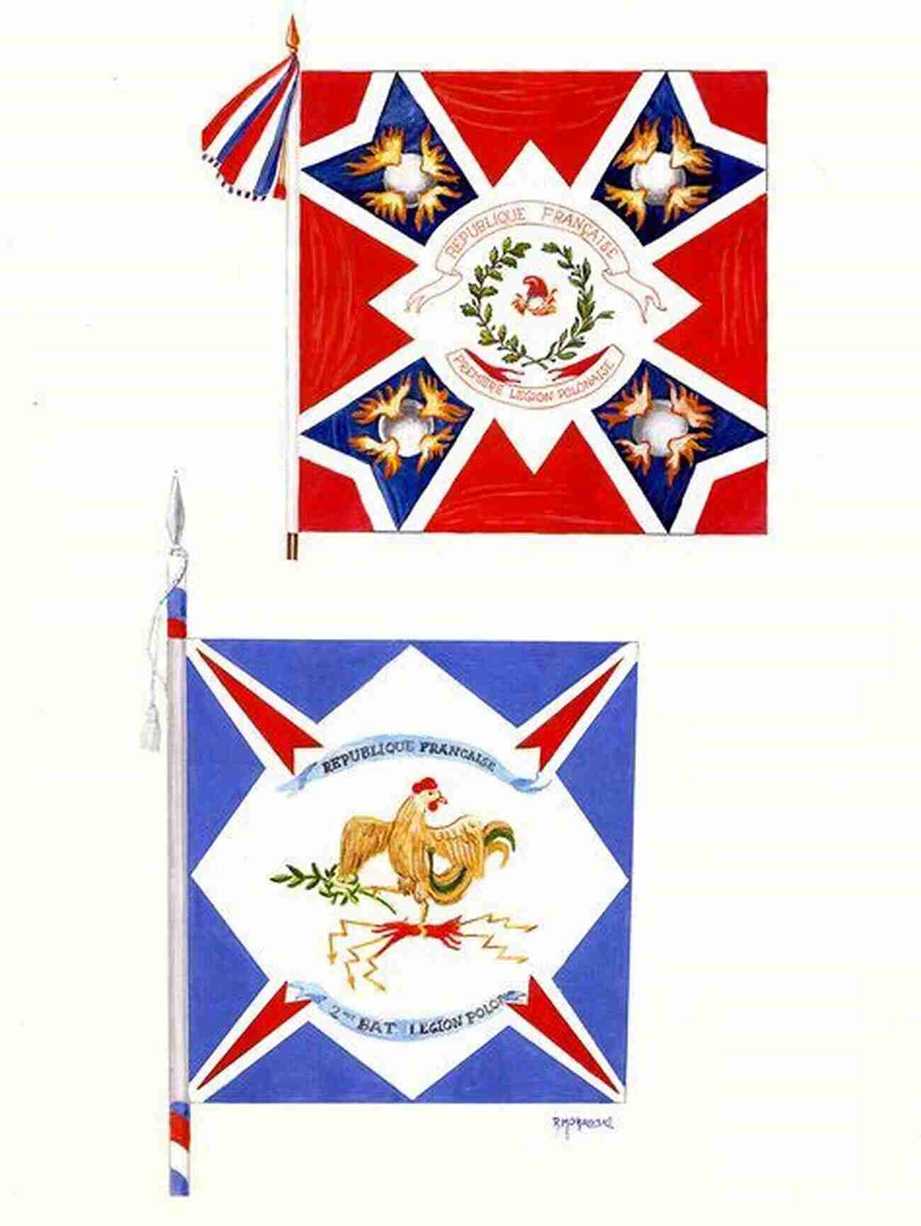 Colours Standards And Guidons Of France And Her Allies Flags Of The Napoleonic Wars (1): Colours Standards And Guidons Of France And Her Allies (Men At Arms 77)