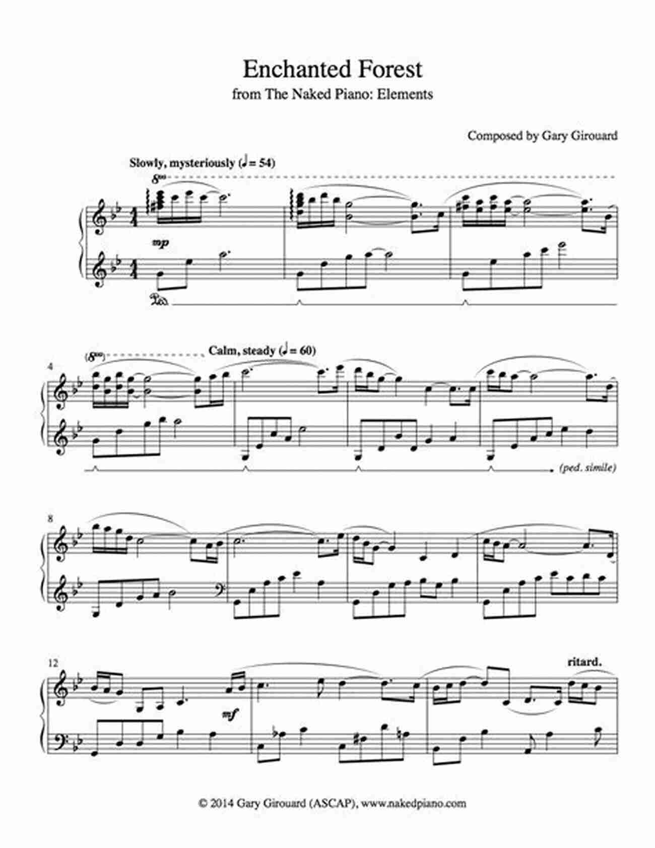 Enchanted Forest Sheet Music Grand Solos For Piano 3: 11 Pieces For Late Elementary Pianists