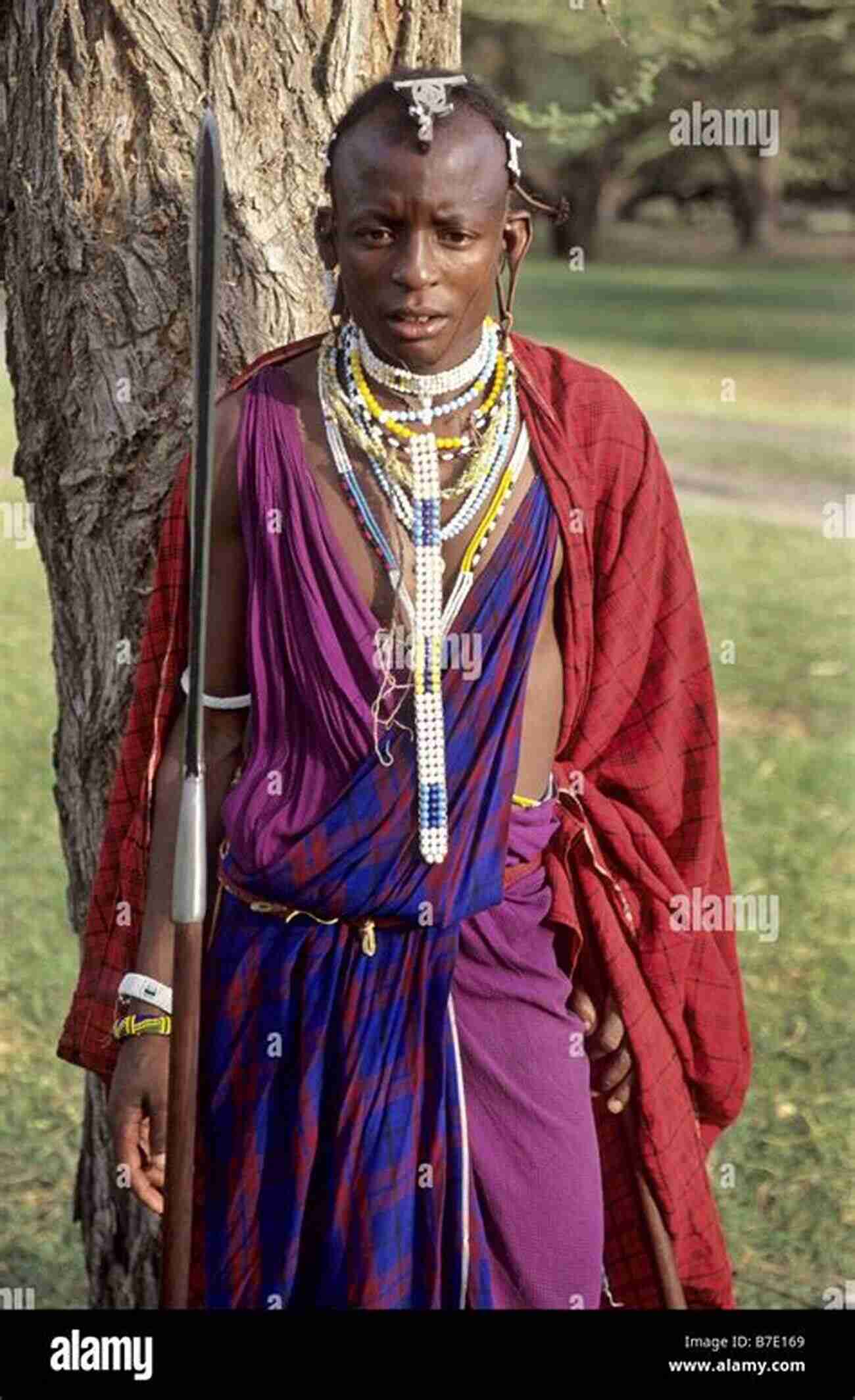 Ethiopian Warrior: A Maasai Warrior Wearing Traditional Attire The Amazing South Omo Valley: Ethiopia S Land Of Warriors Hunters And Nomads