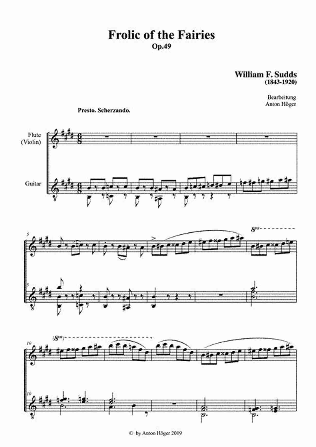 Frolicking Fairies Sheet Music Grand Solos For Piano 3: 11 Pieces For Late Elementary Pianists