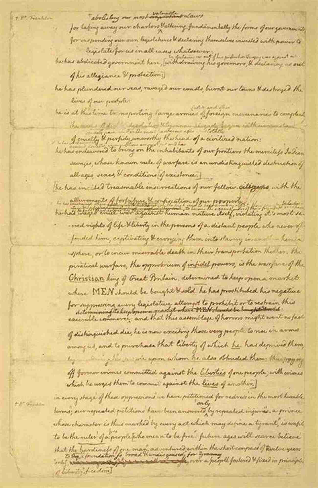 Get A Closer Look At The Remarkable Original Manuscript Of The Declaration Of Independence At The Thomas Fleming Library. 1776 (The Thomas Fleming Library) Thomas Fleming