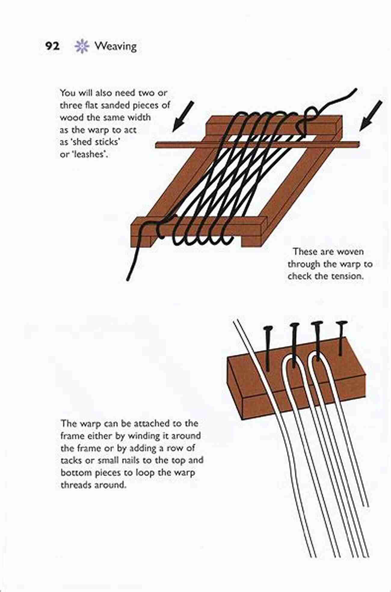 Guide To Spinning, Weaving And Knitting Stitches WEAVING AND KNITTING STITCHES : Basic Guide And Secrets Of Spinning Weaving And Knitting Stitches