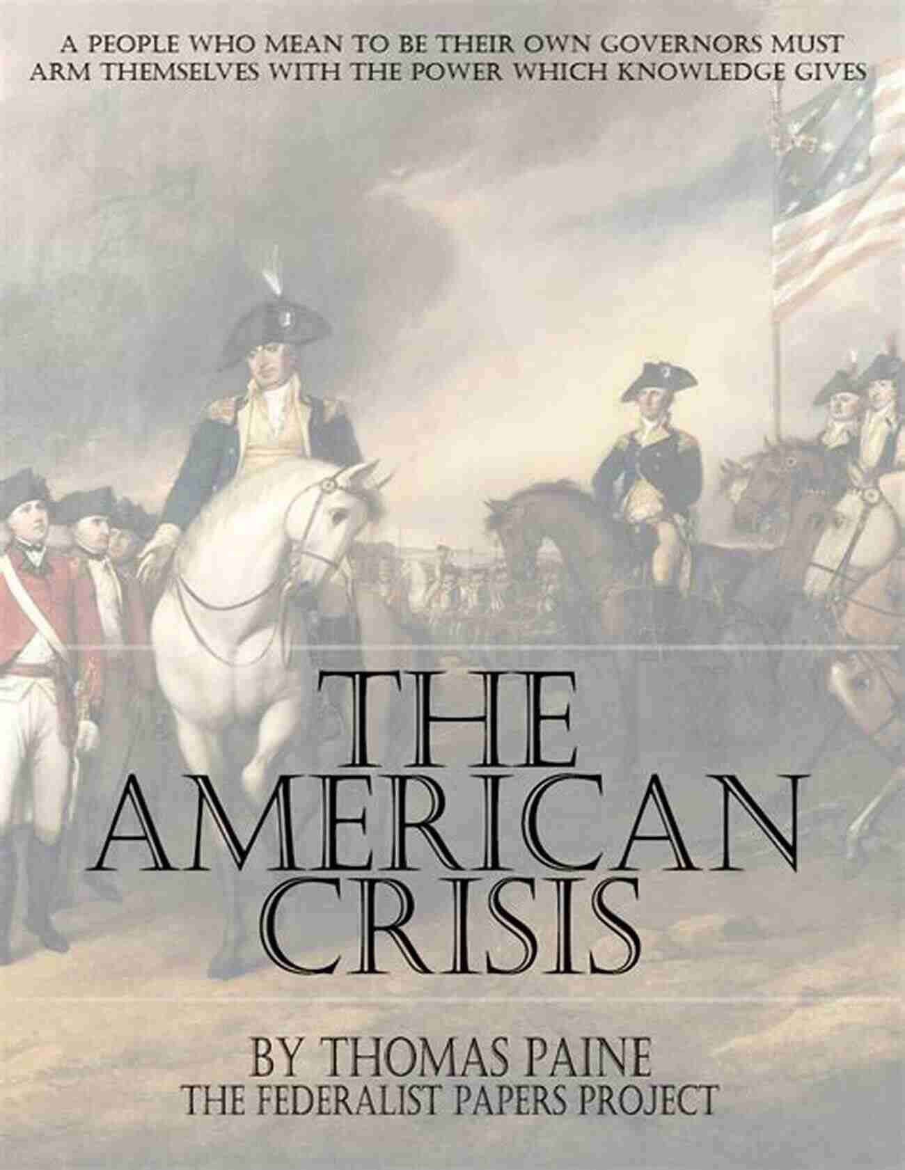 Illustration Depicting Thomas Paine During The American Crisis American Crisis The Thomas Paine(Illustrated)