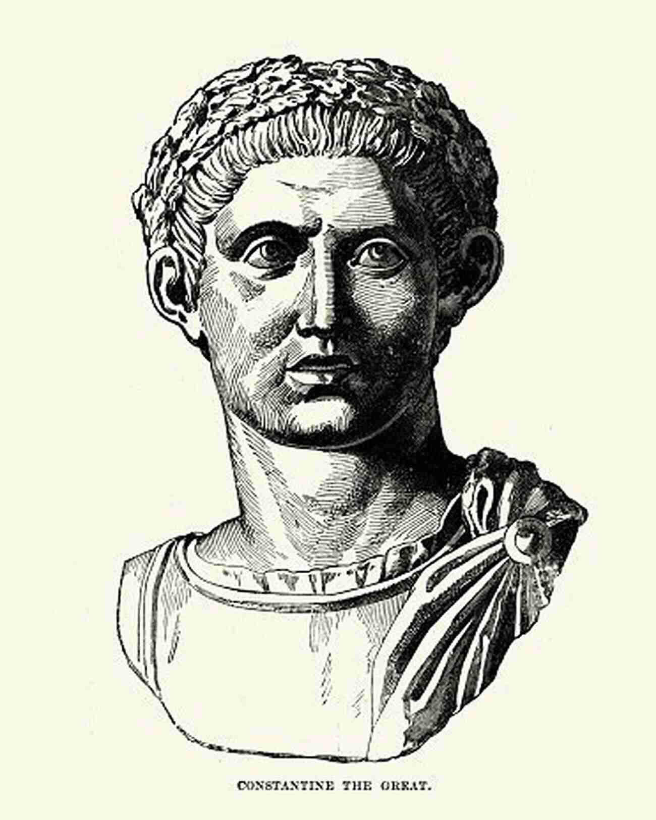 Illustration Of Constantine The Great Famous Men Of Rome (Illustrated)