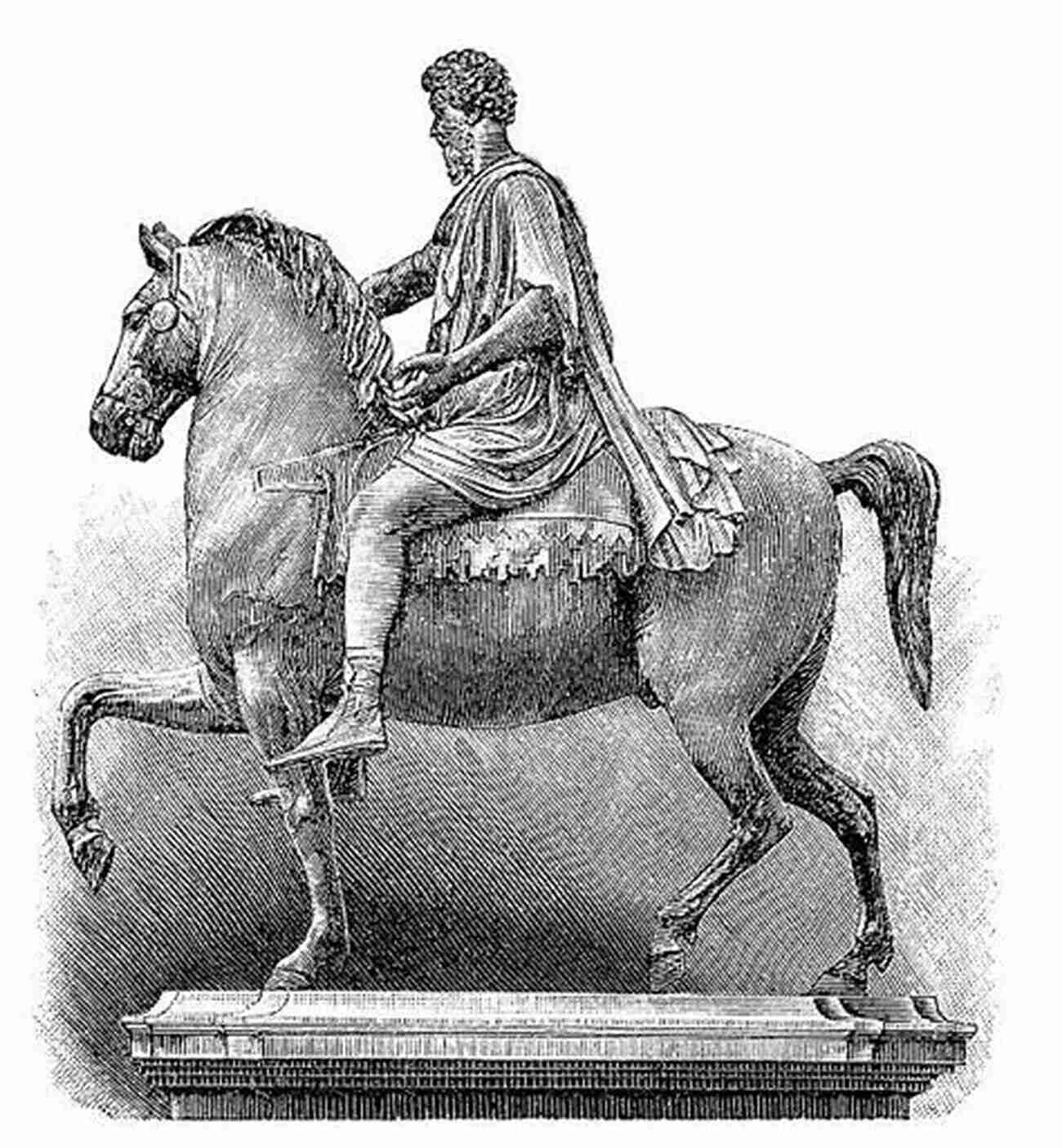 Illustration Of Marcus Aurelius Famous Men Of Rome (Illustrated)