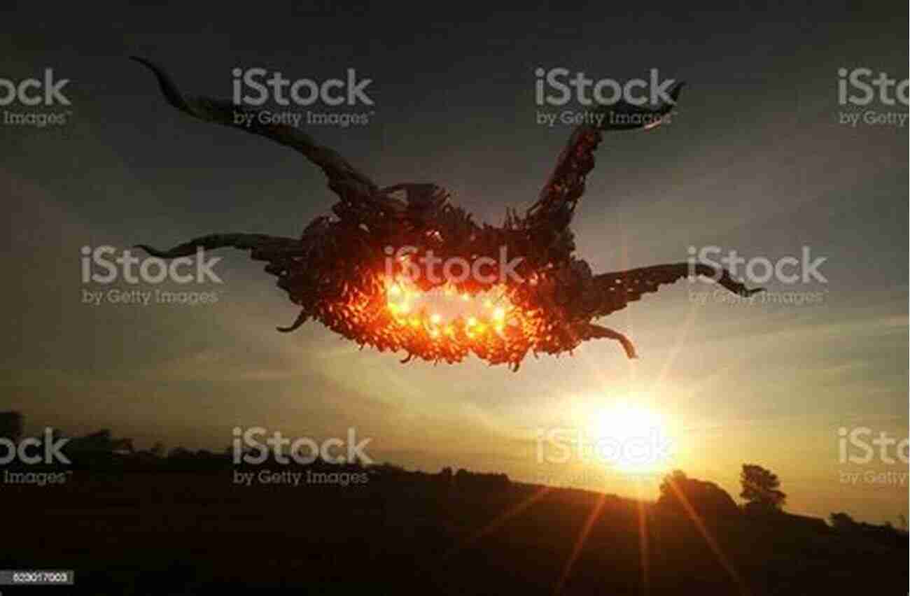 Illustration Of An Alien Spaceship Hovering Above A Field At Sunrise Part 12 The Real And Secretive World Of Aliens And UFOs Known Only To 75 Americans ( Above Top Secret Information About Aliens UFOs)