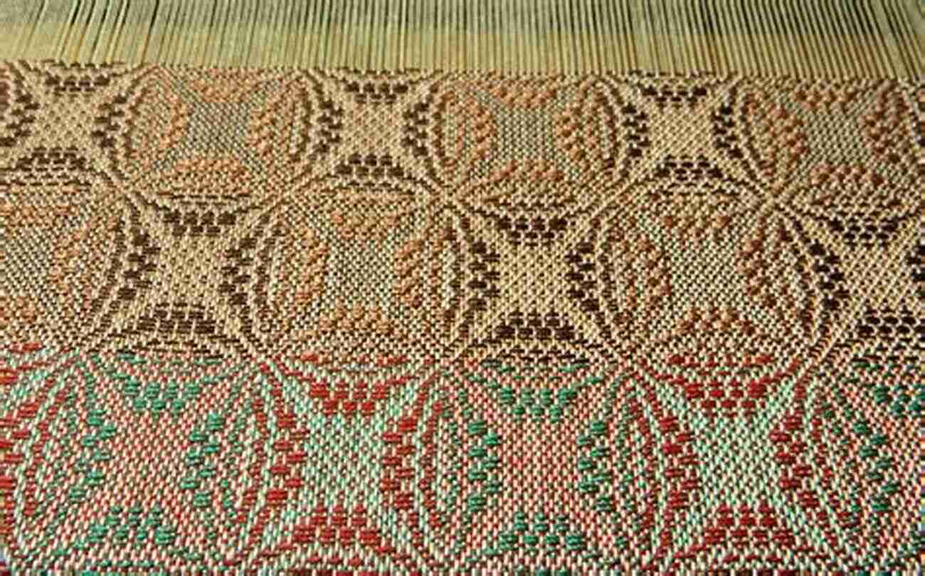 Intricate Overshot Weave Sample Featuring Beautiful Motifs Weaving Tutorial For Beginners: Gorgeous Weaving Patterns