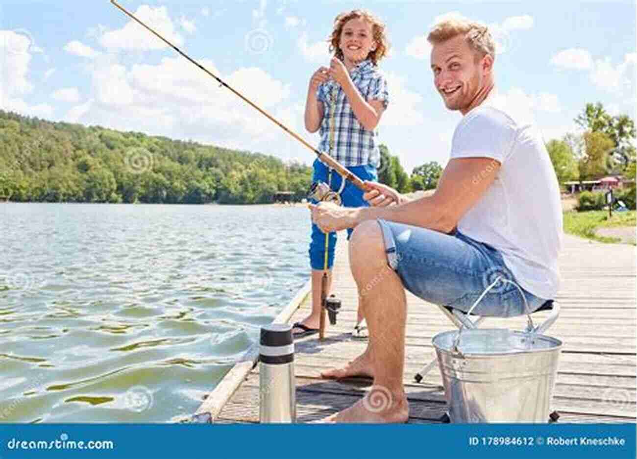 Max And His Dad Fishing By The Lake Weekends With Max And His Dad