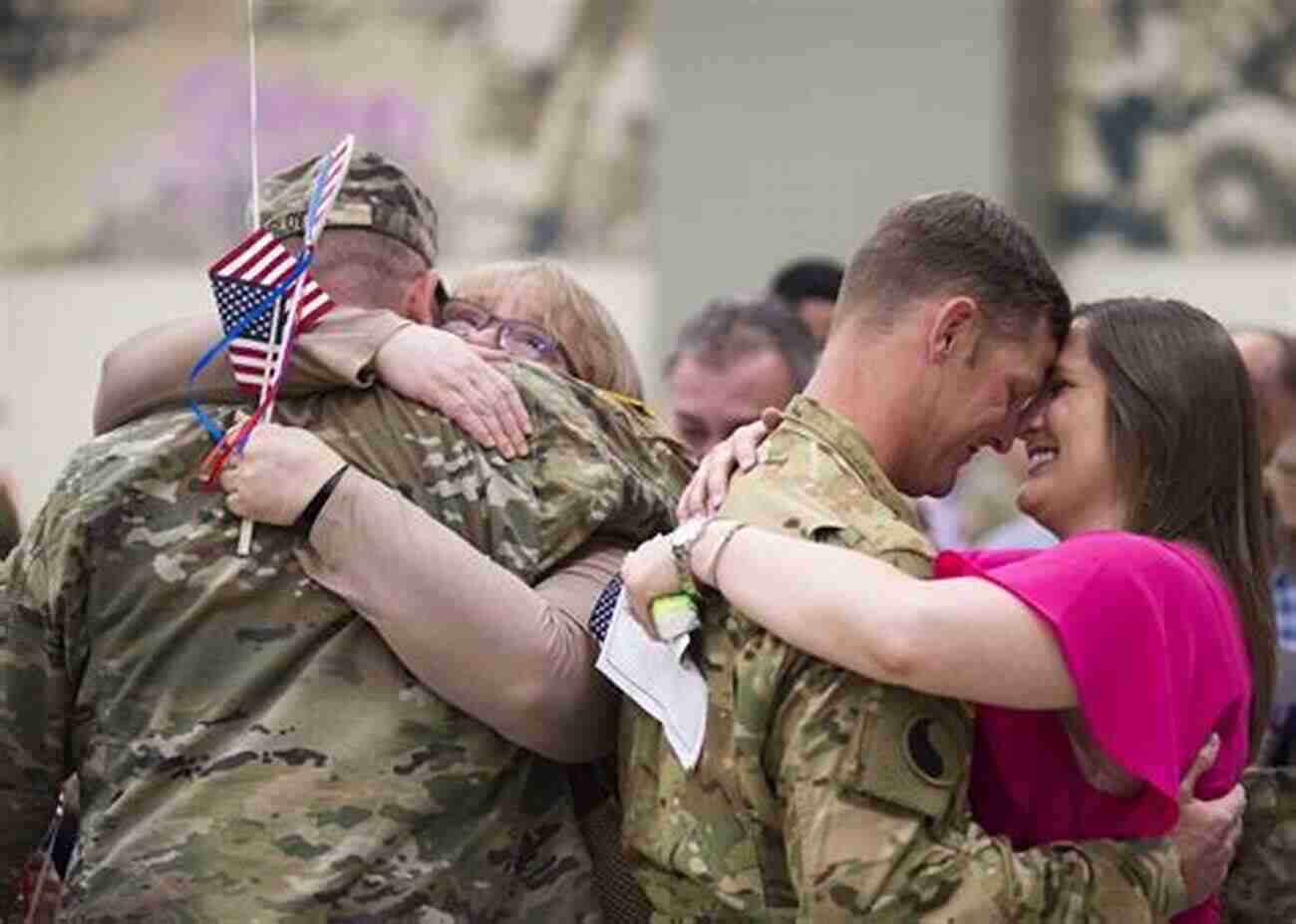 Military Spouse Embracing A Heartfelt Moment You Are Not Alone: Encouragement For The Heart Of A Military Spouse