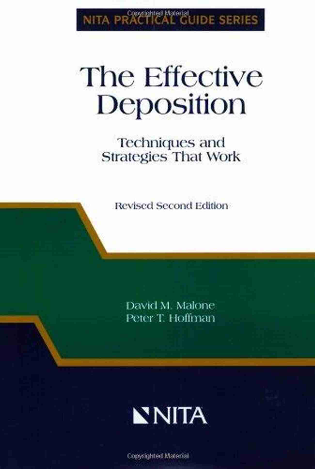 Nita Support Network The Effective Deposition: Techniques And Strategies That Work (NITA)