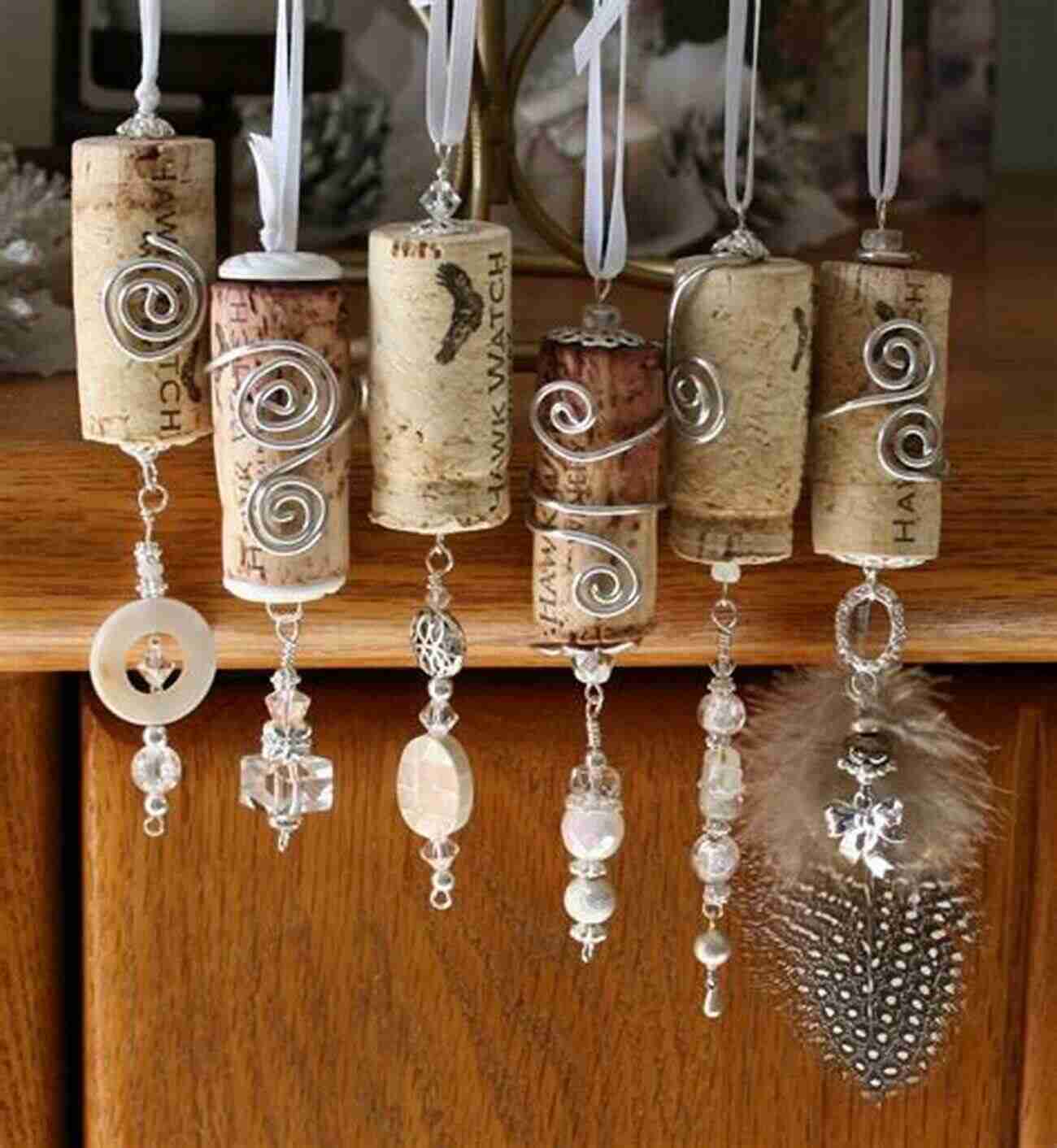 No Sew Cork Wine Charms Cork Creations: 20 Plus Modern Sew And No Sew Cork Creations