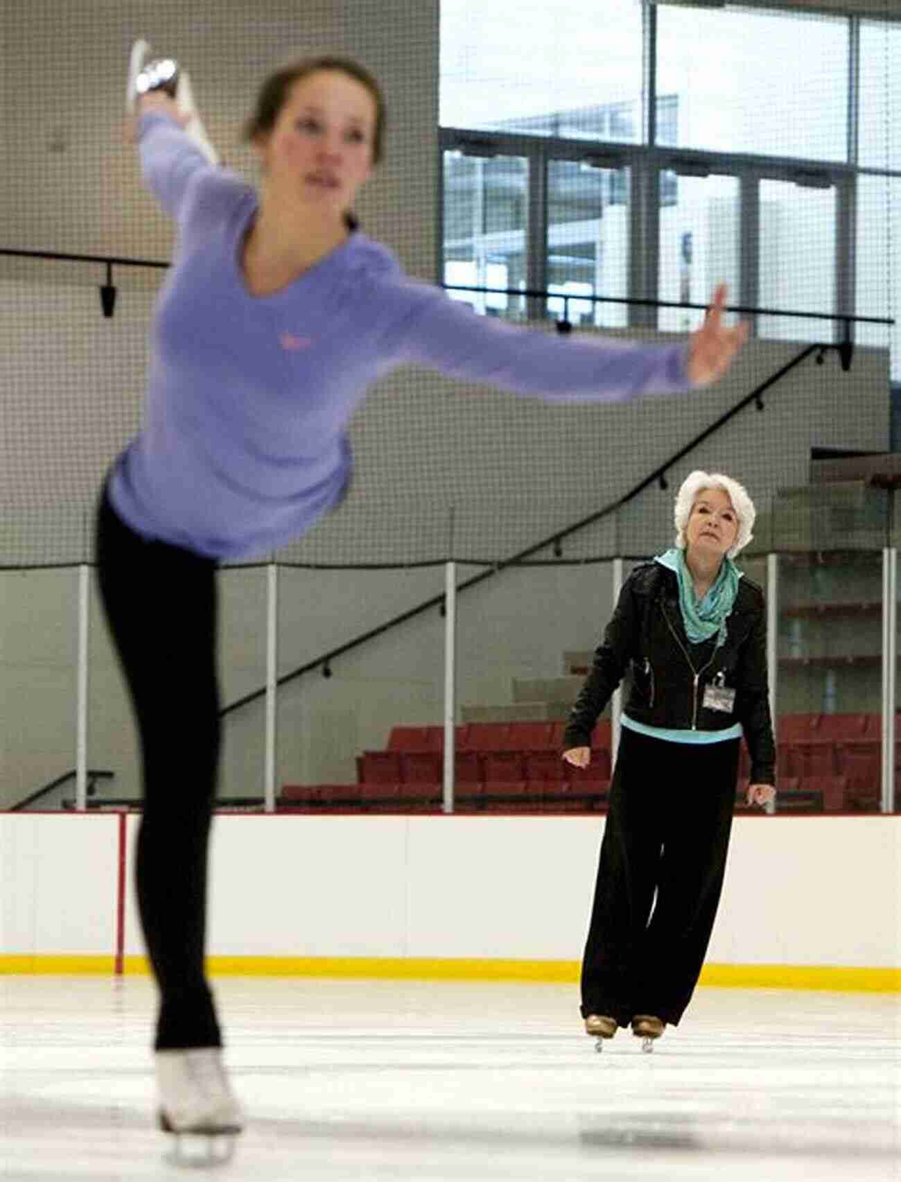 Olympic Figure Skating Coach Training A Skater On Perfecting A Spin On Ice Don Laws: The Life Of An Olympic Figure Skating Coach