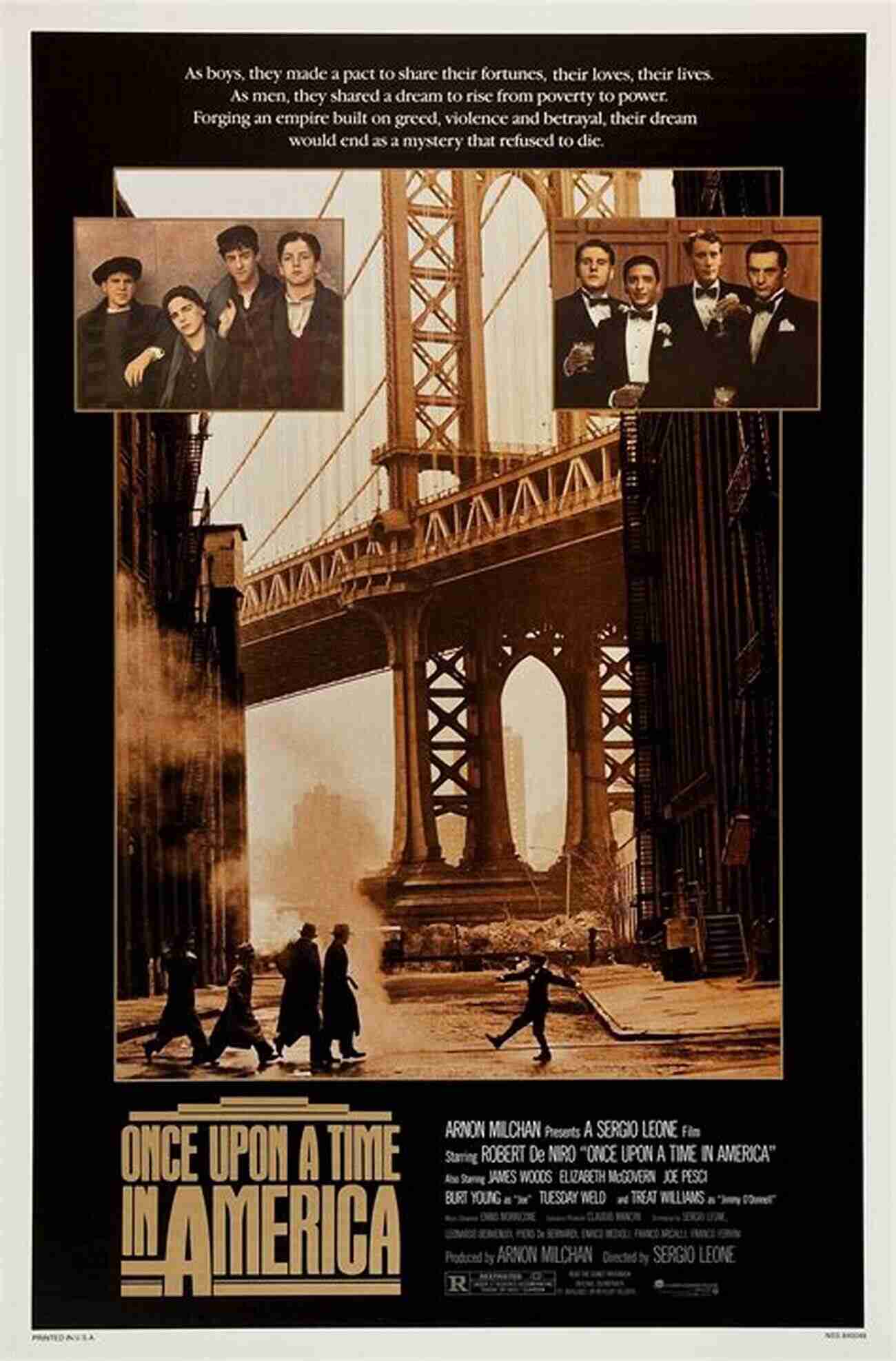 Once Upon A Time In America Poster Once Upon A Time In America