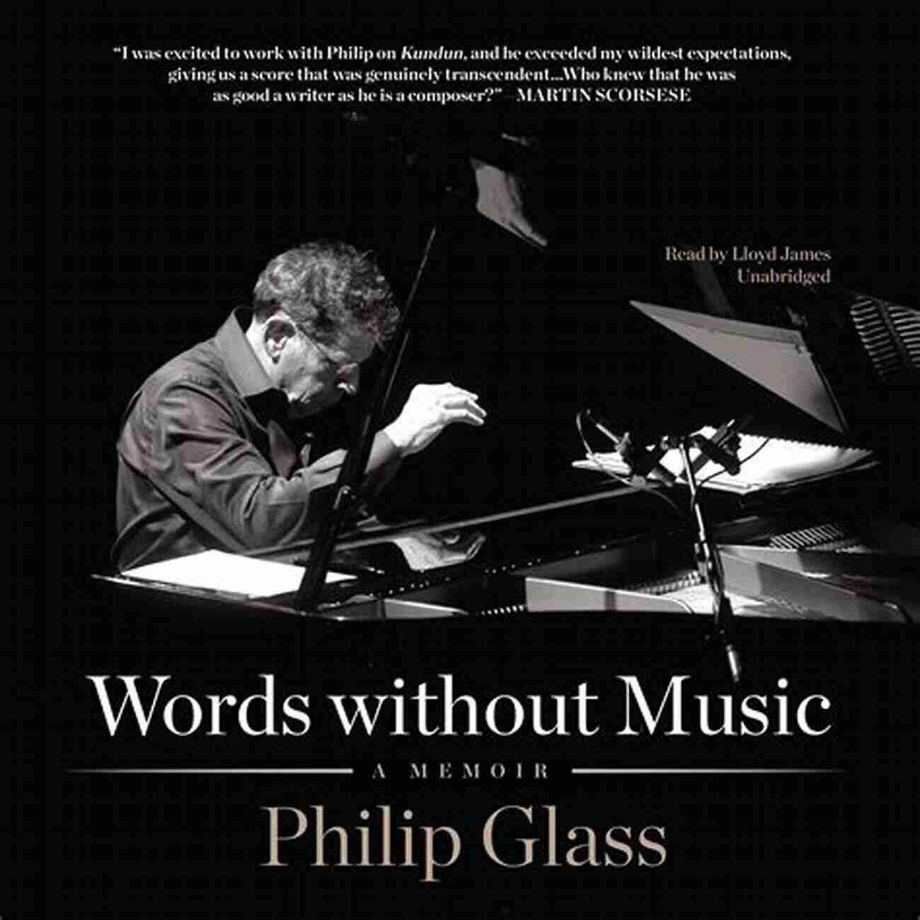 Philip Glass Words Without Music: A Memoir