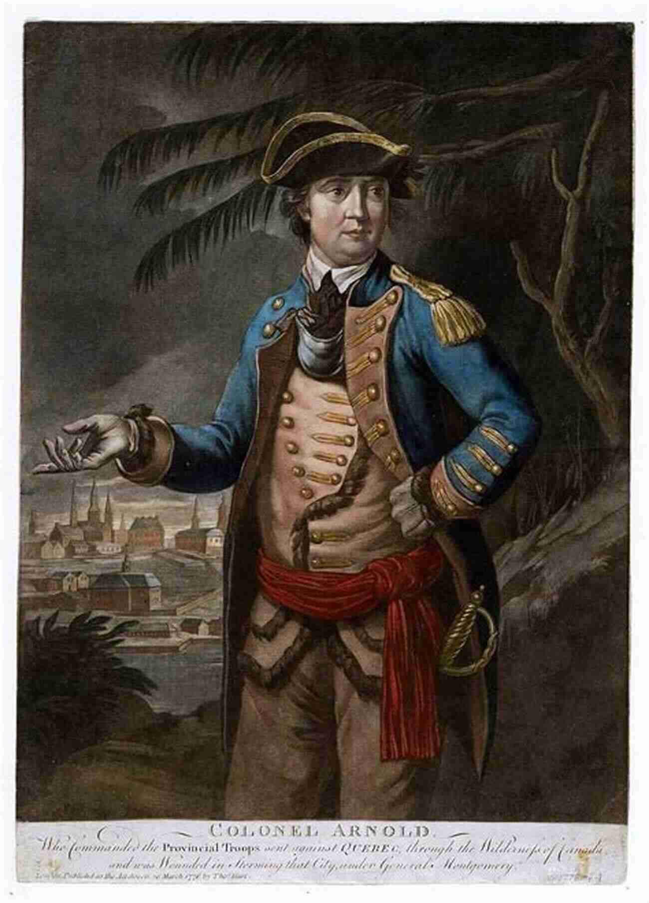 Portrait Of Benedict Arnold The Tragedy Of Benedict Arnold