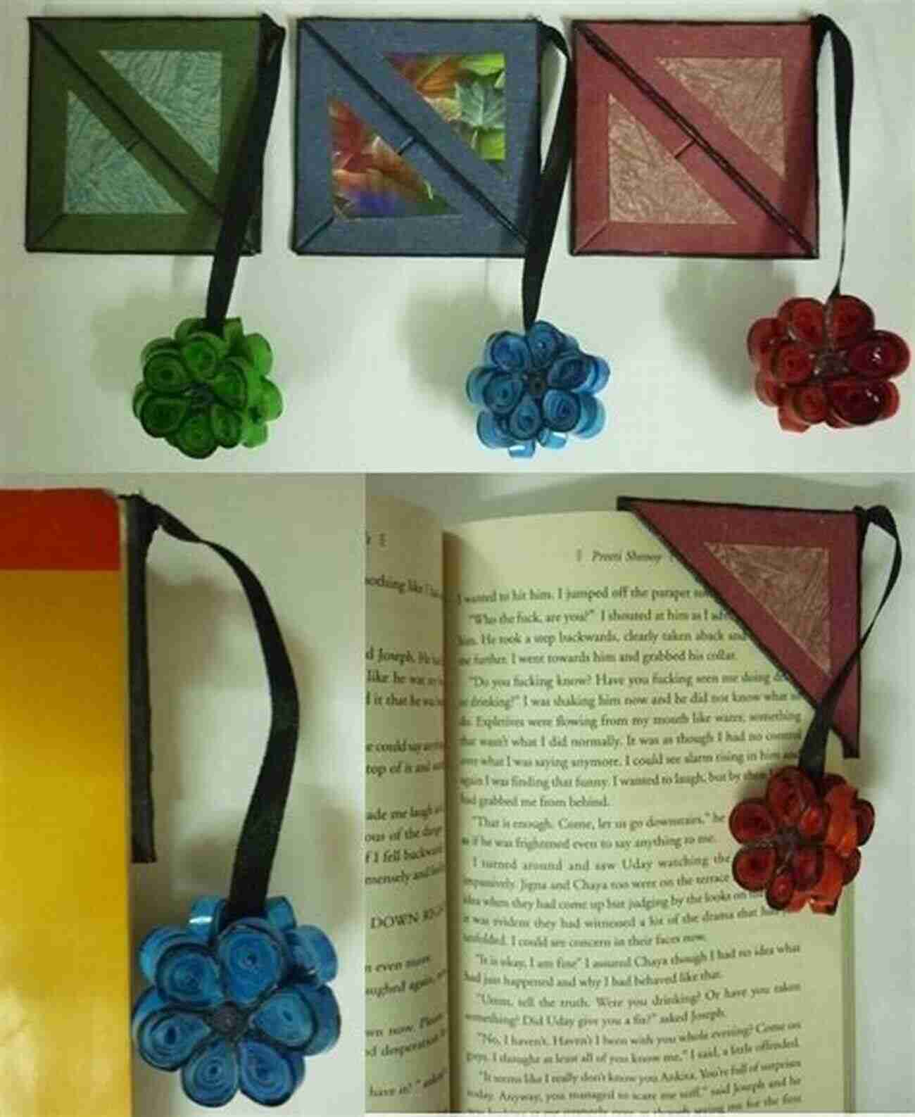 Quilled Bookmarks With Colorful Designs The Amazing Quilling Projects: Beautiful And Creative Ideas To Start Quilling For Beginners: Quilling Ideas For Beginners