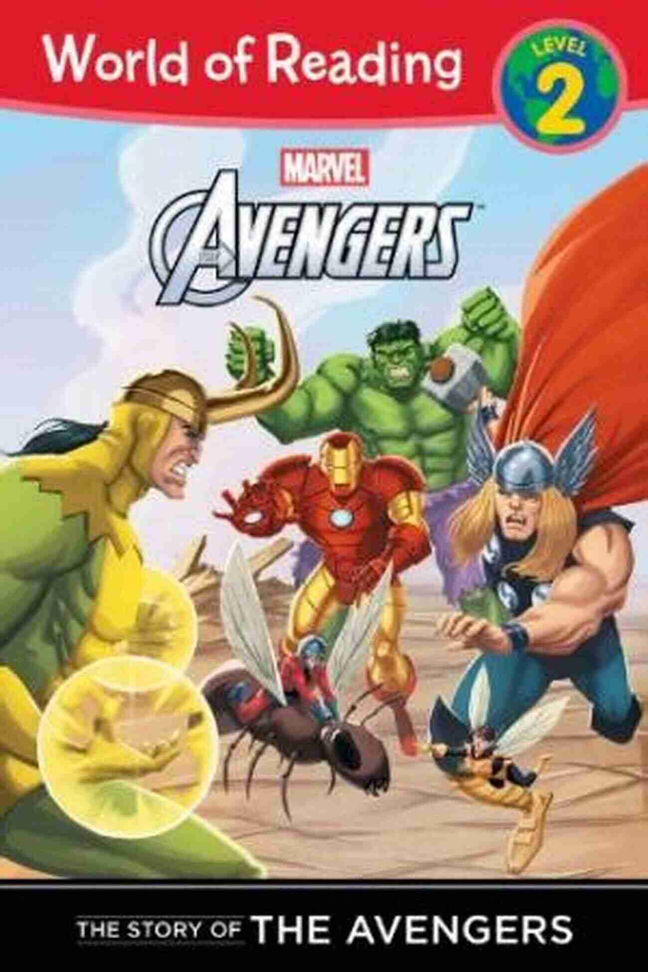 Reading Avengers Books Mighty Avengers: Story Of The Mighty Avengers (Level 2) The (World Of Reading: Level 2)