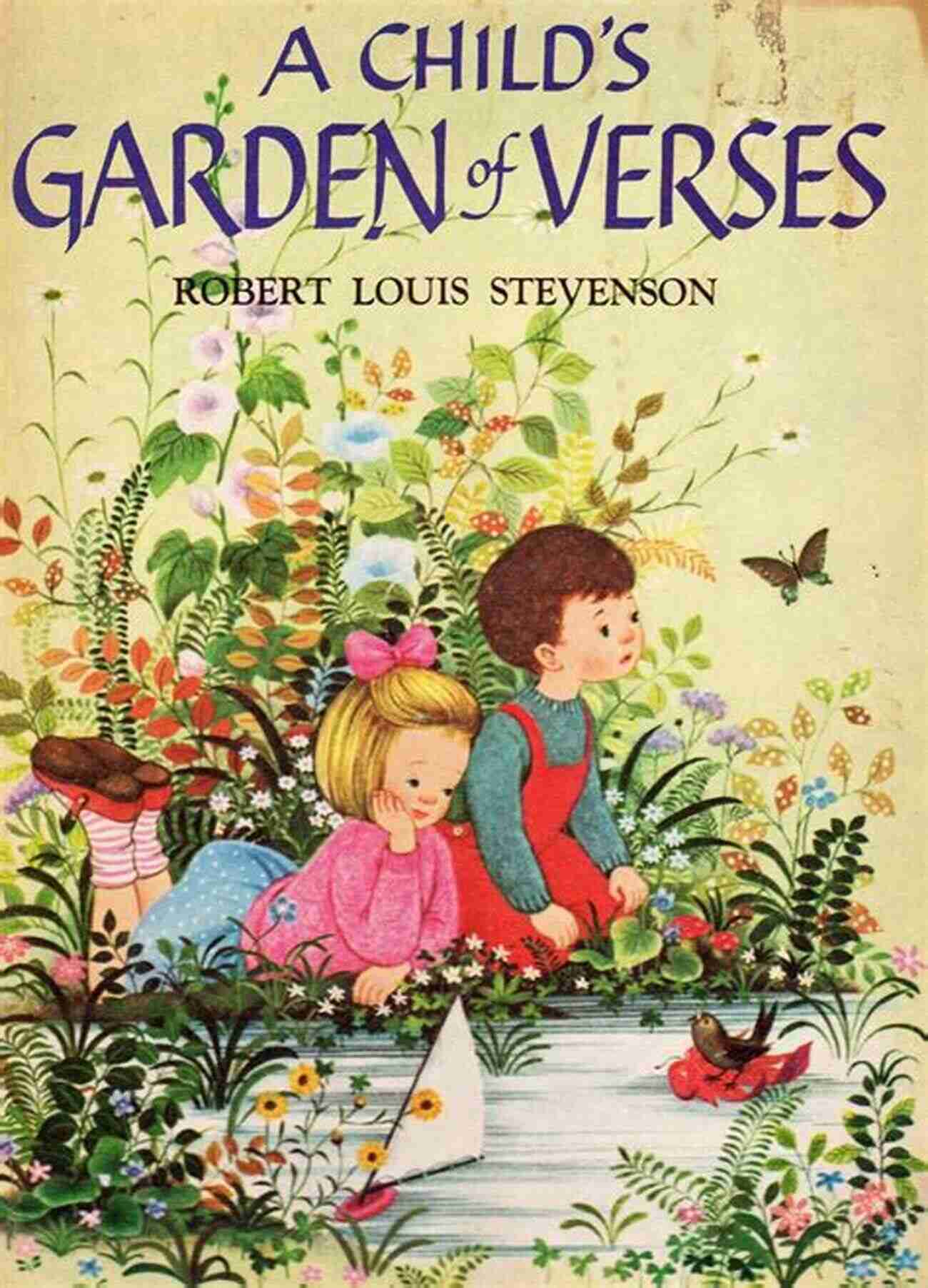 Robert Louis Stevenson Child Garden Of Verses Cover Image Robert Louis Stevenson S A Child S Garden Of Verses