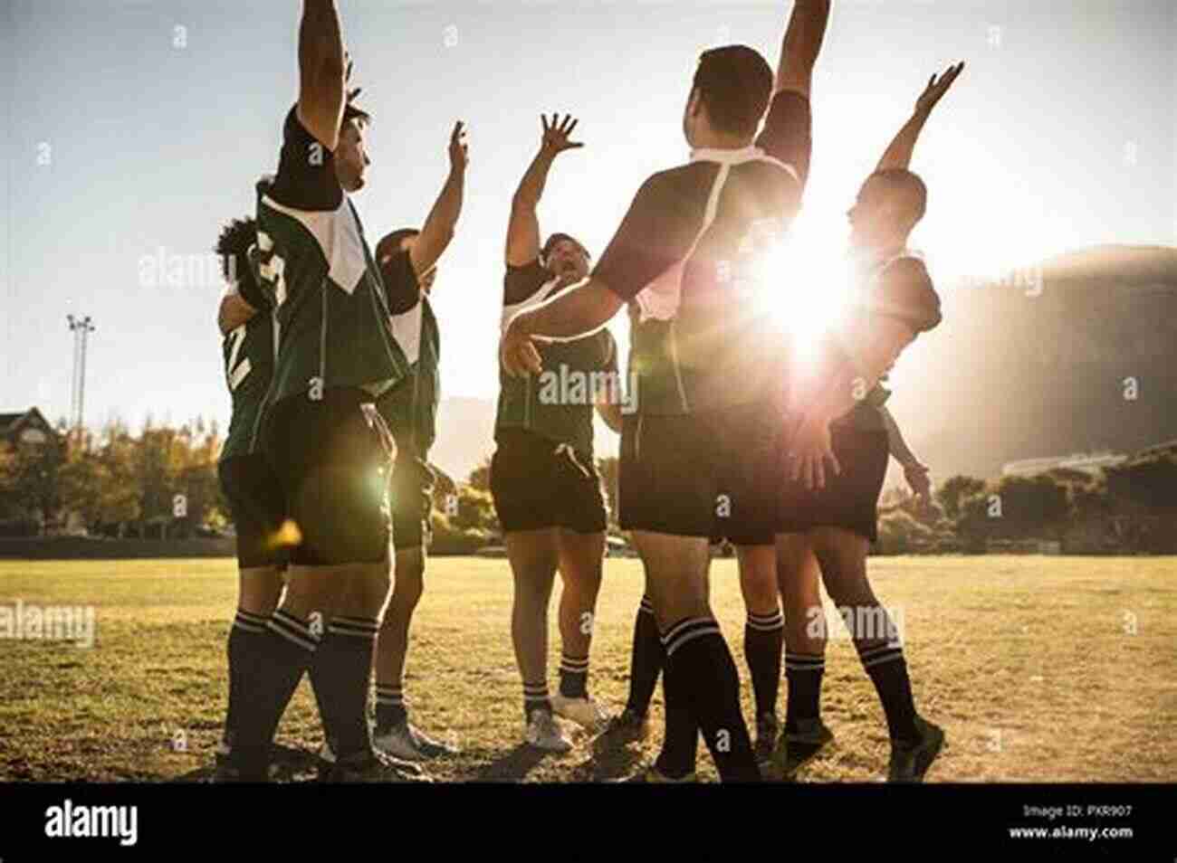 Rugby Players Celebrating Victory On The Field Voices From The Back Of The Bus: Tall Tales And Hoary Stories From Rugby S Real Heroes