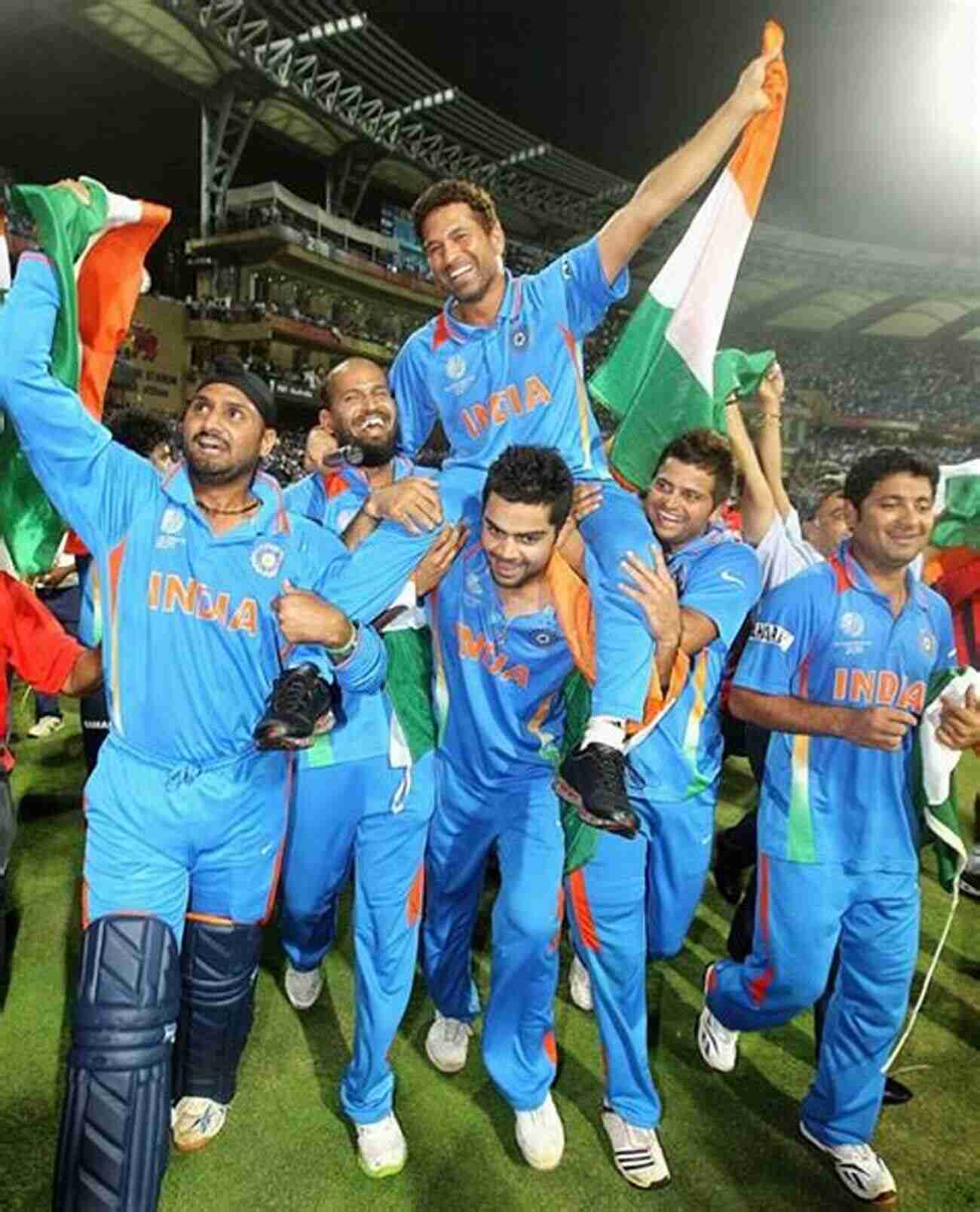 Sachin Tendulkar With Team India During 2007 2011 Grand Slam Tendulkar: With Team India 2007 11