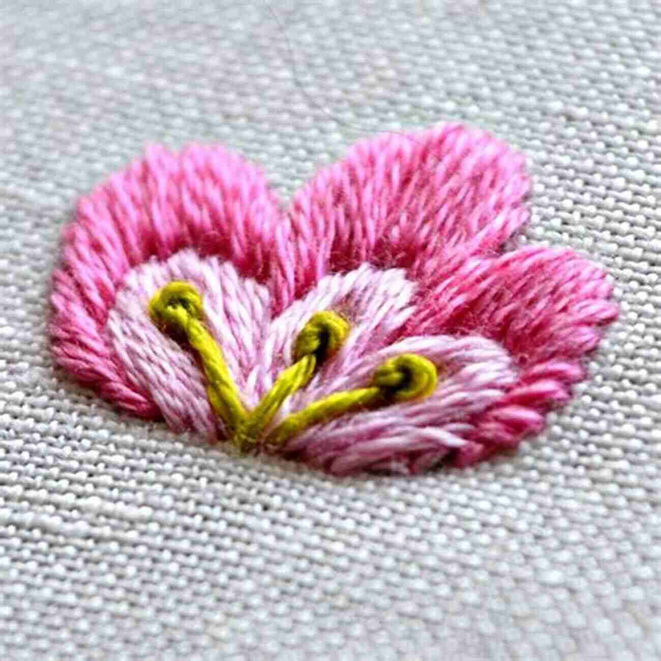 Satin Stitch Example Embroidery Designs Patterns: Learn To Make A Beautiful Embroidery Pattern: Embroidery For Beginners