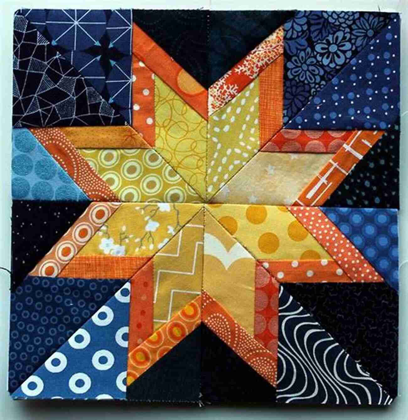 Starry Night Paper Pieced Block 50 Little Paper Pieced Blocks: Full Size Patterns To Mix Match