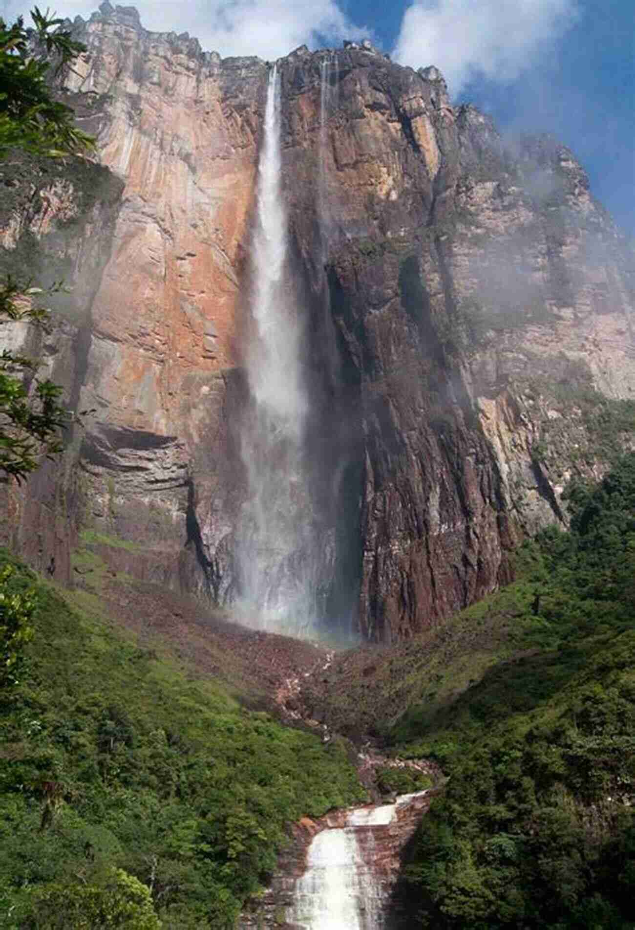 The Angel Falls, The World's Highest Waterfall Cascading Down From The Tabletop Mountains My Favorite Places In Venezuela: Waterfalls