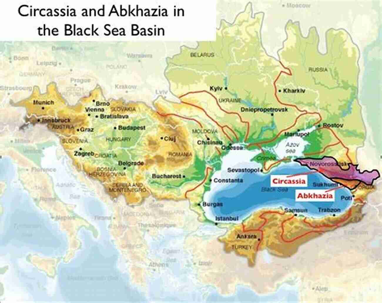 The Magnificent Connections Between Turkey, Russia, The Black Sea, And Circassia Turkey Russia The Black Sea And Circassia