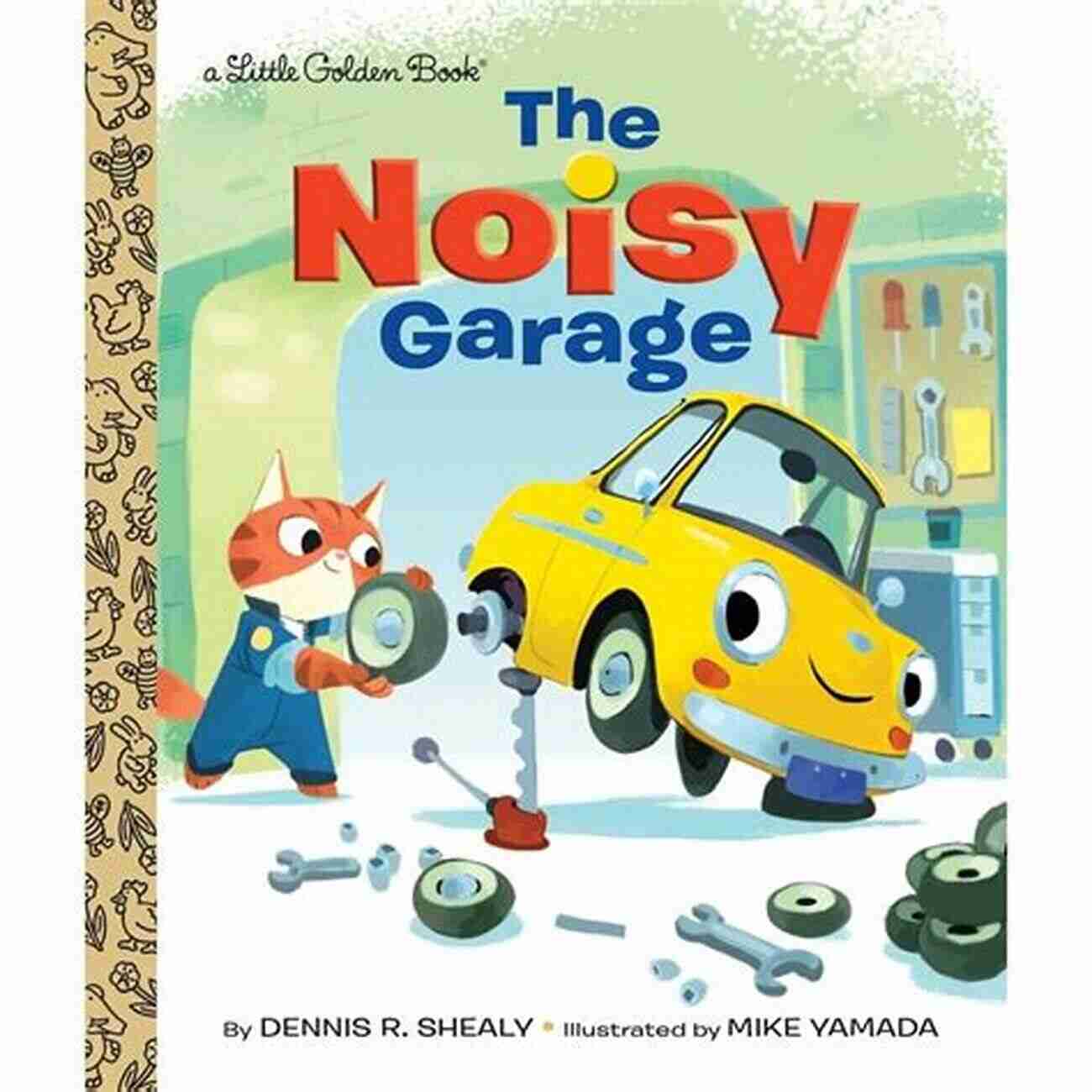 The Noisy Garage Little Golden Book Cover The Noisy Garage (Little Golden Book)