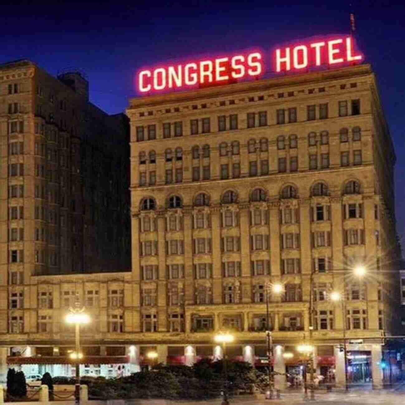 The Impressive Congress Plaza Hotel, Radiating An Air Of Mystery Haunted Inns Of America: A National Directory Of Haunted Hotels And Bed And Breakfast Inns