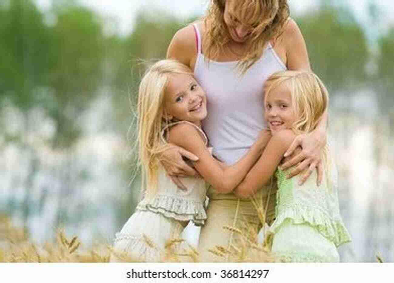 Three Sisters And Their Mother Embracing Each Other With Smiles Death Defying Nina: A True Story About Three Sisters And A Mother Of A Midlife Crisis