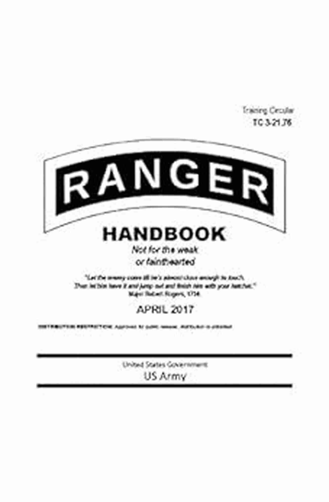 Training Circular TC 21 76 Ranger Handbook April 2017 Training Circular TC 3 21 76 Ranger Handbook April 2017