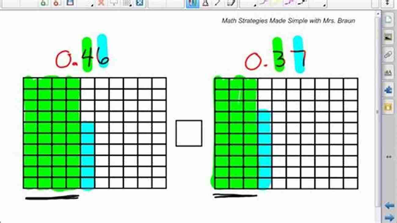 Visual Representation Of Decimals Basic Mathematical Terminology (Korean English ): Math Terms For Secondary School = Middle High School