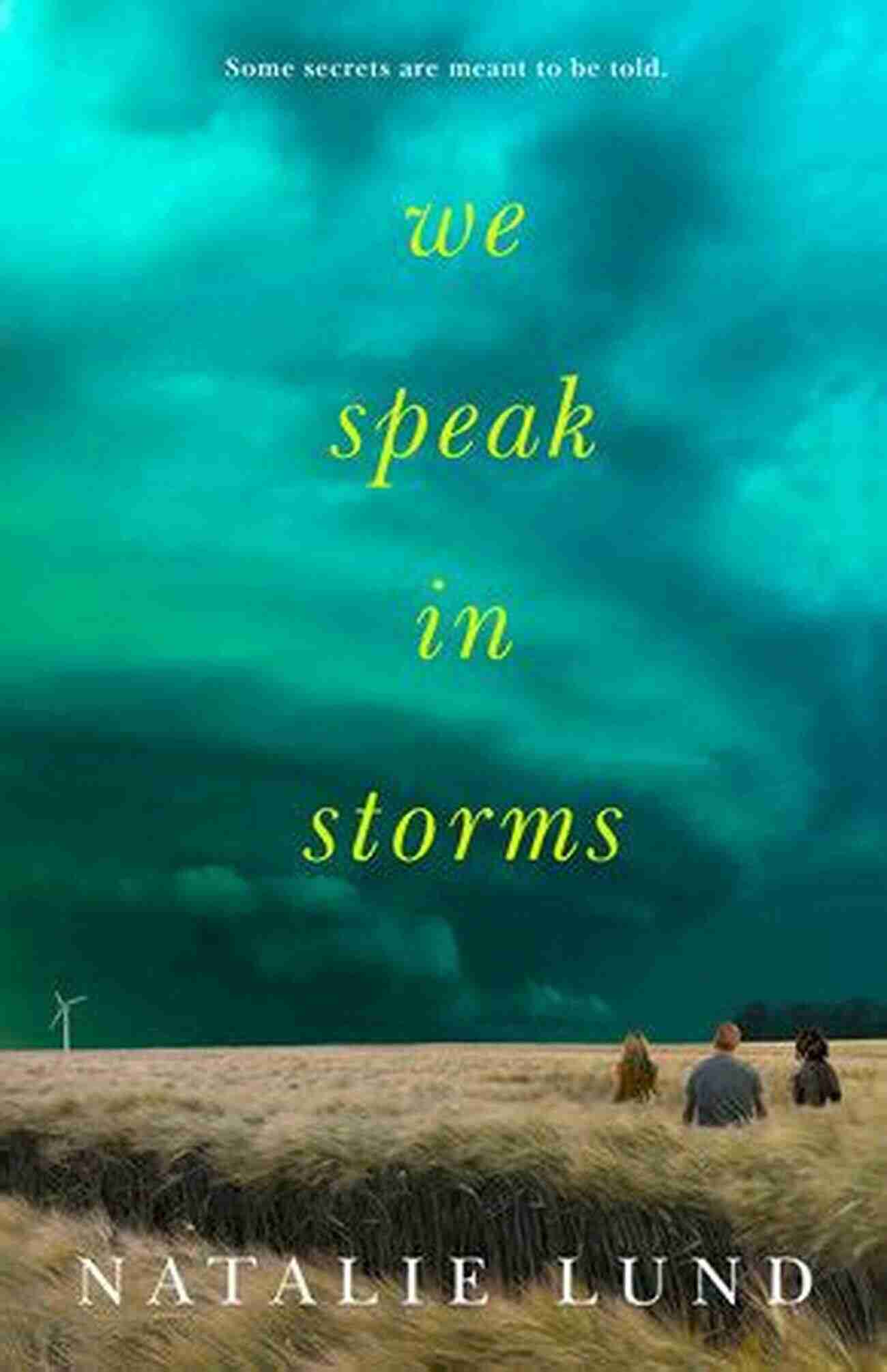 We Speak In Storms Book Cover We Speak In Storms Natalie Lund