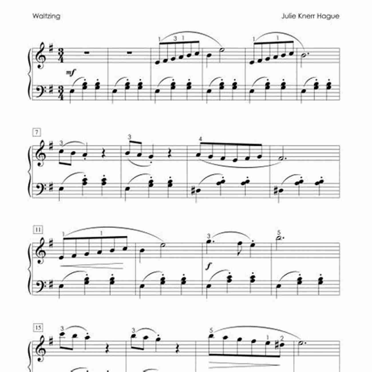 Whirling Waltz Sheet Music Grand Solos For Piano 3: 11 Pieces For Late Elementary Pianists