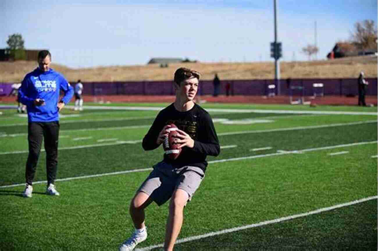 Young Quarterback Training On A Football Field Under The Sun Qb: My Life Behind The Spiral