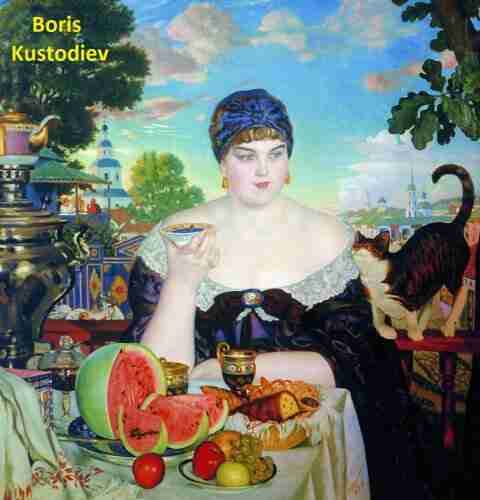 628 Color Paintings of Boris Kustodiev Russian Painter and Stage Designer (March 7 1878 May 28 1927)