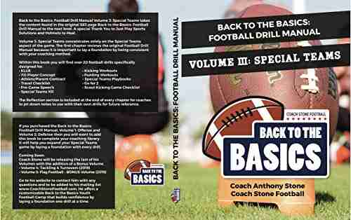 Back To The Basics: Football Drill Manual Volume 3: Special Teams