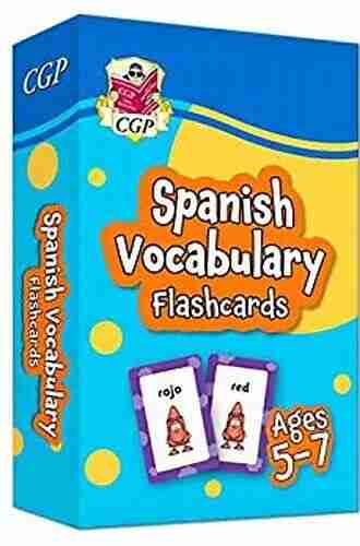 New Spanish Vocabulary Flashcards for Ages 5 7