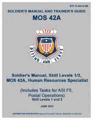 Soldier Training Publication STP 12 42A12 SM Soldier S Manual And Trainer S Guide MOS 42A Skill Levels 1/2 Human Resource Specialist June 2011 US Army