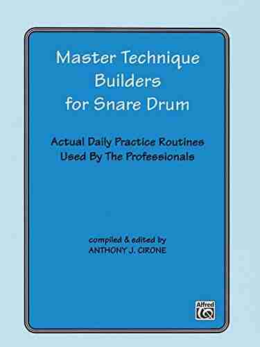 Master Technique Builders for Snare Drum: Actual Daily Practice Routines Used by The Professionals