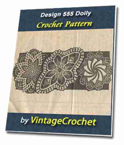 Design 555 Doilies Vintage Crochet Pattern eBook